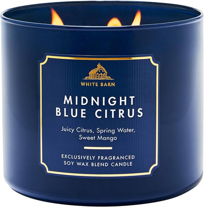Bath & Body Works Midnight Blue Citrus Candle - Fragrance Secrets