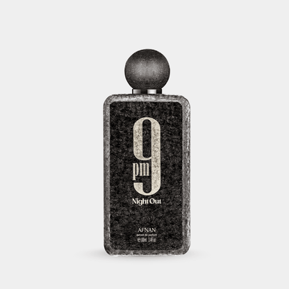 Afnan 9 PM Night Out Eau De Parfum 100ML For Men – Woody Amber Gourmand Perfume