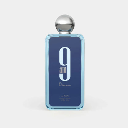 9am Dive EDP 100ml spray bottle by Afnan - Fragrance Secrets  