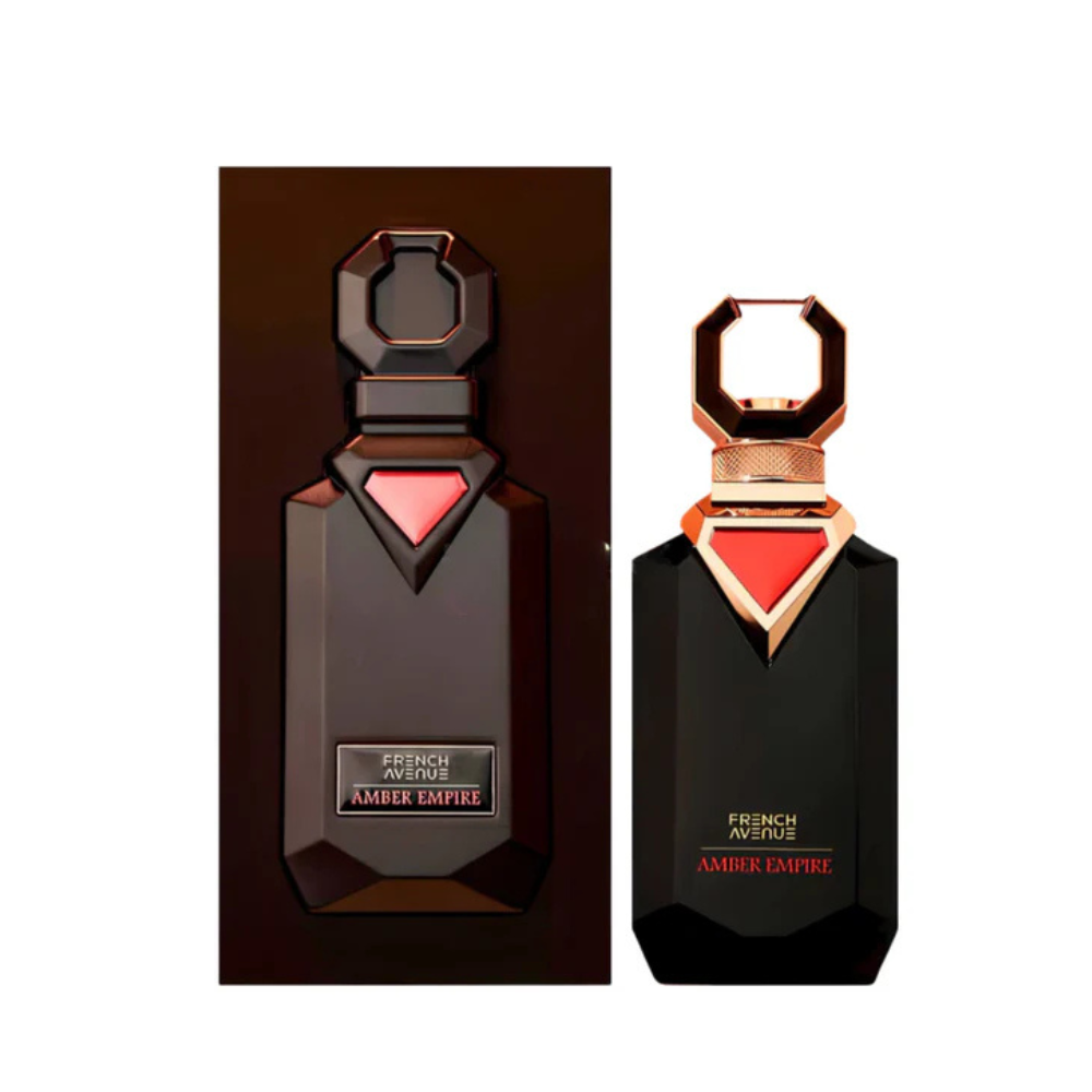 French Avenue Amber Empire Eau De Parfum 100ML for Men – Oriental Amber Vanilla Perfume