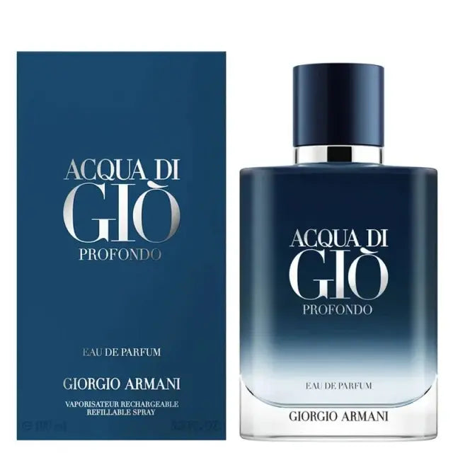 Acqua Di Gio Profondo EDP For Men 100ml spray bottle by Giorgio Armani - Fragrance Secrets  

