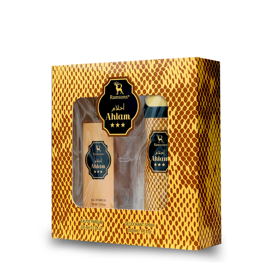 Ahlam EDP 100ml + Body Spray Perfume Gift Set