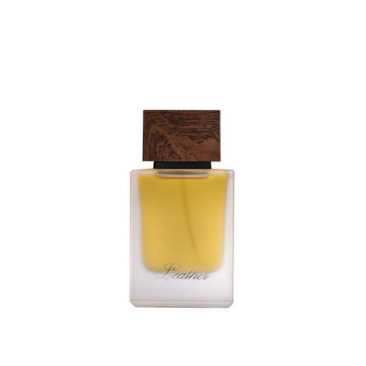 Ahmed AlMaghribi leather perfume bottle