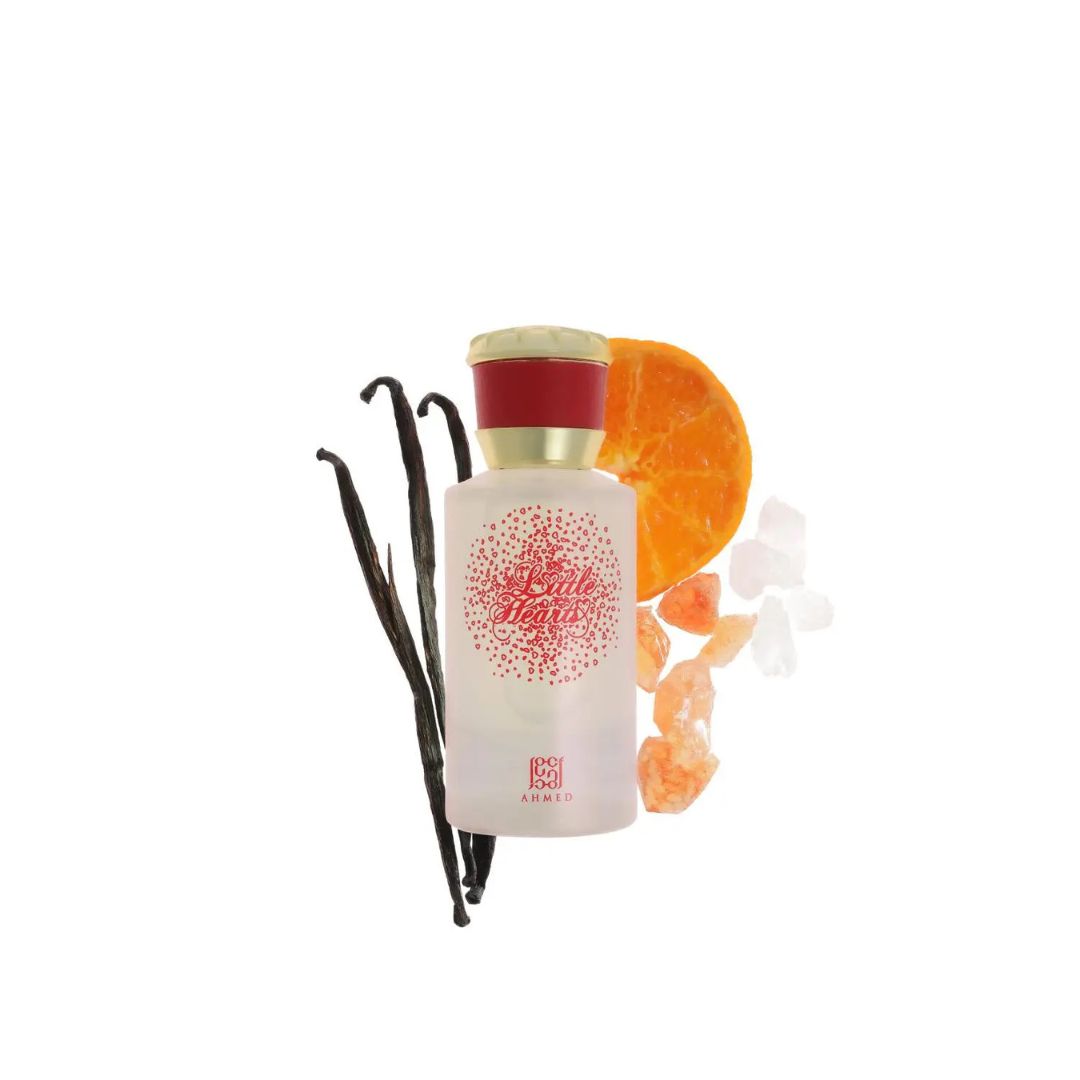 Ahmed Al Maghribi Little Hearts Eau De Parfum 50ML perfume bottle with notes