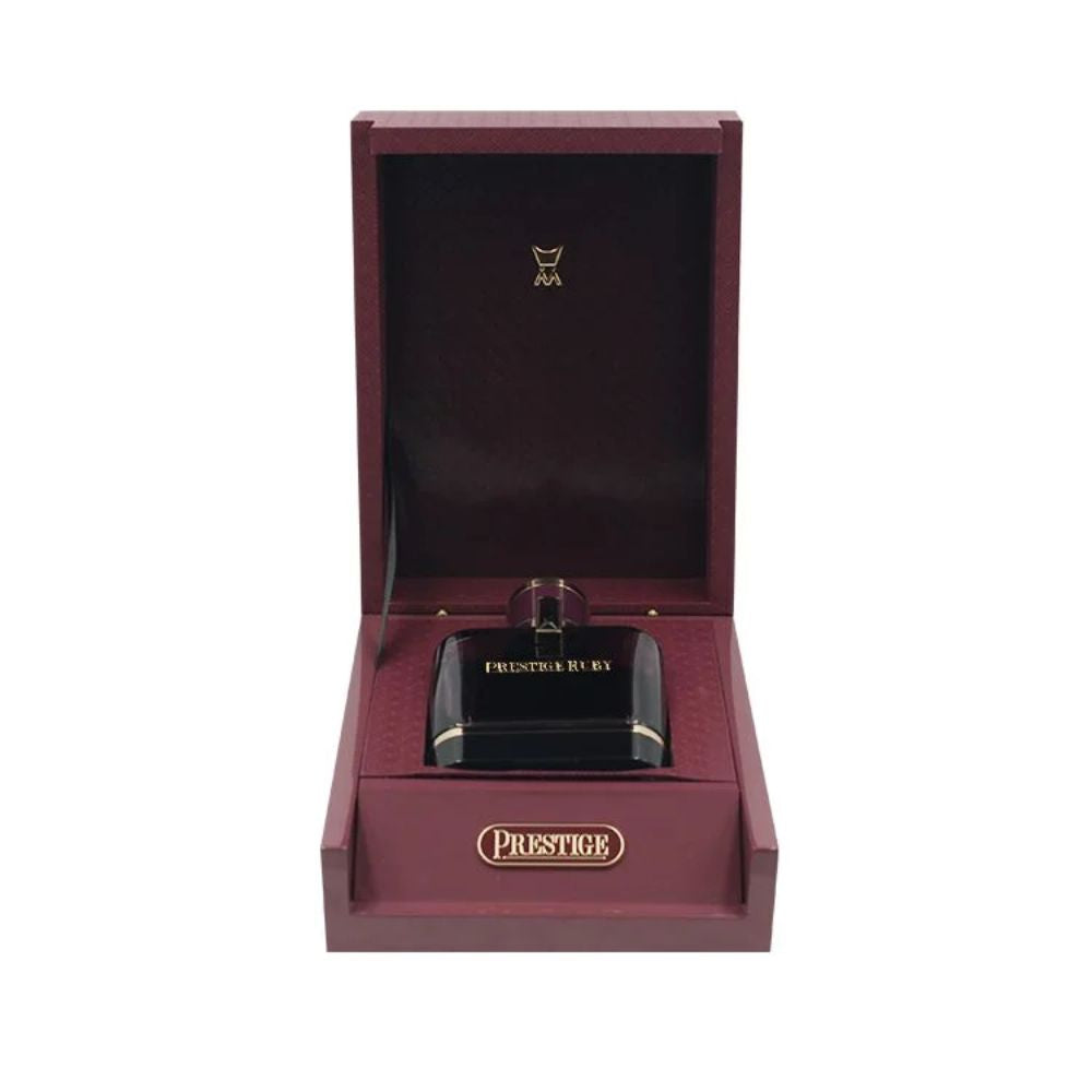 Al Majed Oud Prestige Ruby EDP 100ML – Unisex Orange Blossom Amber Cedar Perfume