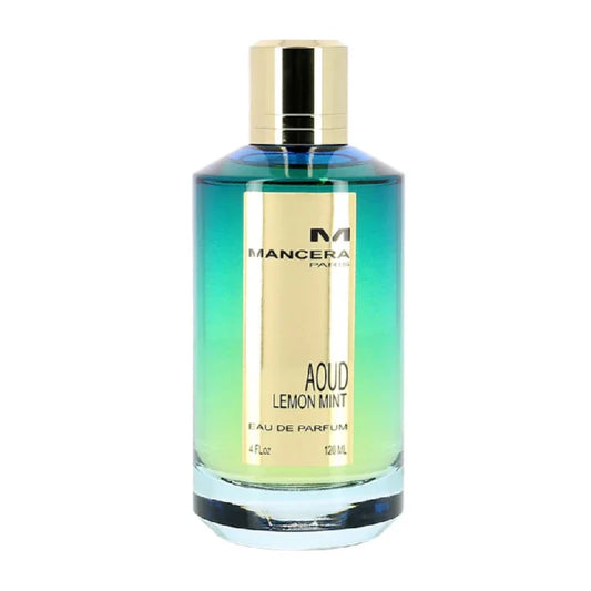 Aoud Lemon Mint EDP 120ml spray bottle by Mancera - Fragrance Secrets  
