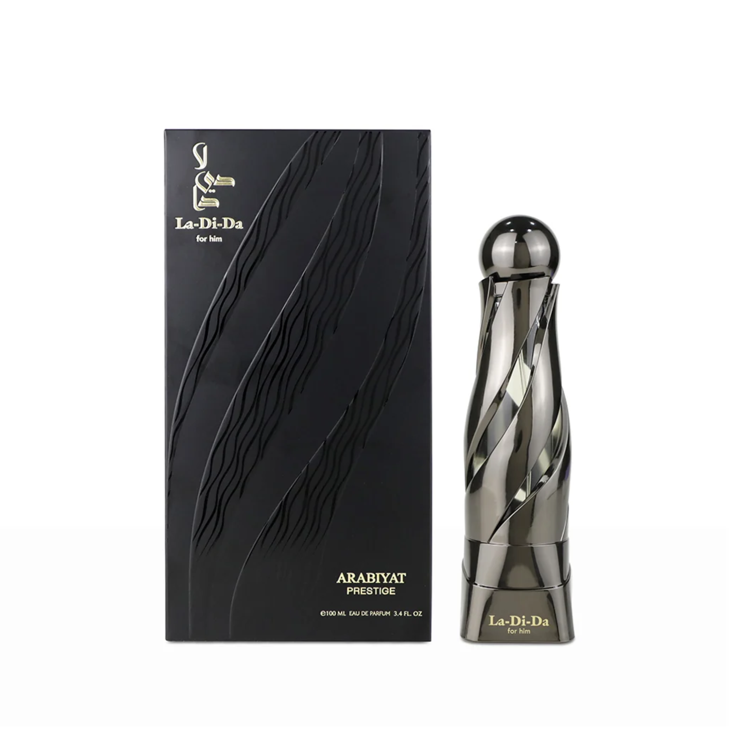 Arabiyat Prestige La Di Da For Him Eau De Parfum 100ML For Men – Aromatic Fresh Vanilla Perfume