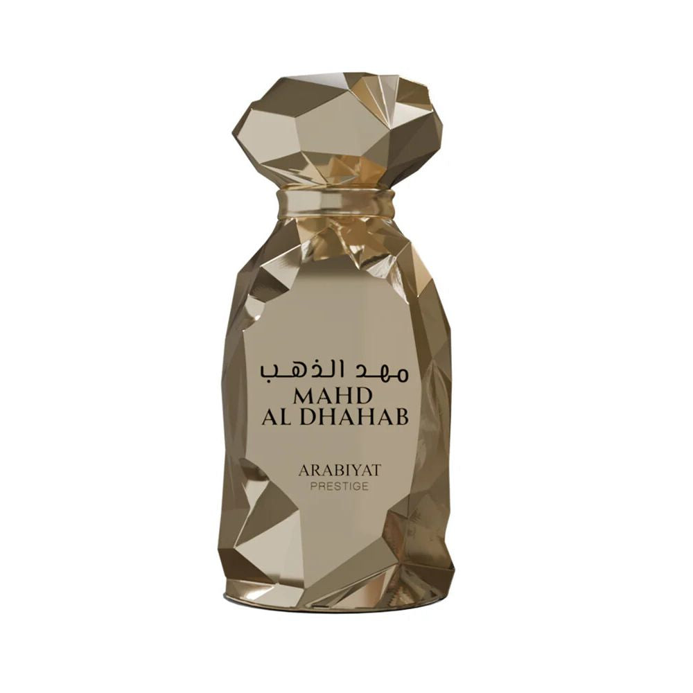 Arabiyat Prestige Mahd Al Dhahab Eau De Parfum 100ML unisex oriental woody perfume bottle