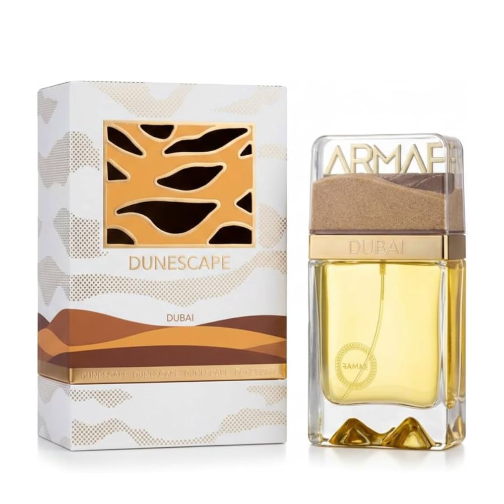 Armaf DUNESCAPE DUBAI Extrait De Parfum 100ML unisex perfume bottle with original packaging box