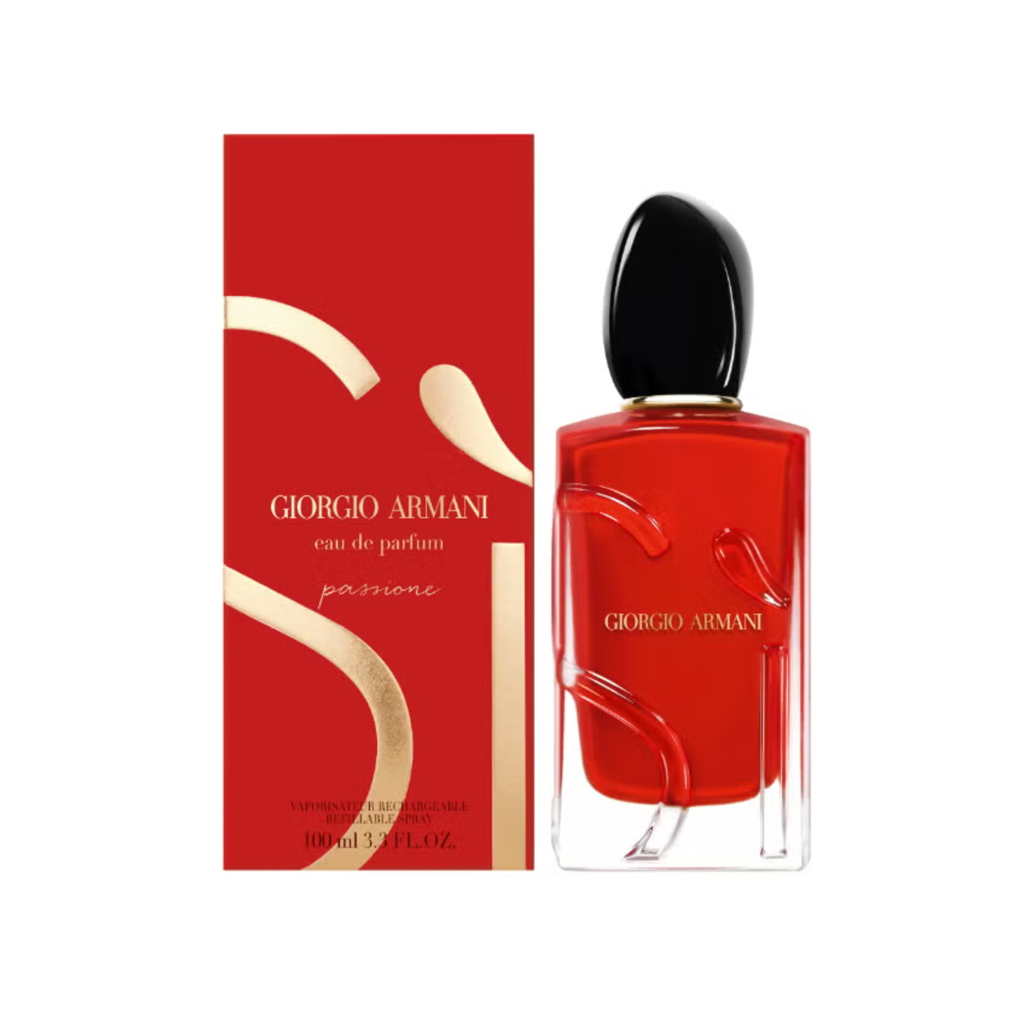Giorgio Armani Sì Passione Eau De Parfum 100ML For Women – Fruity Floral Vanilla Perfume