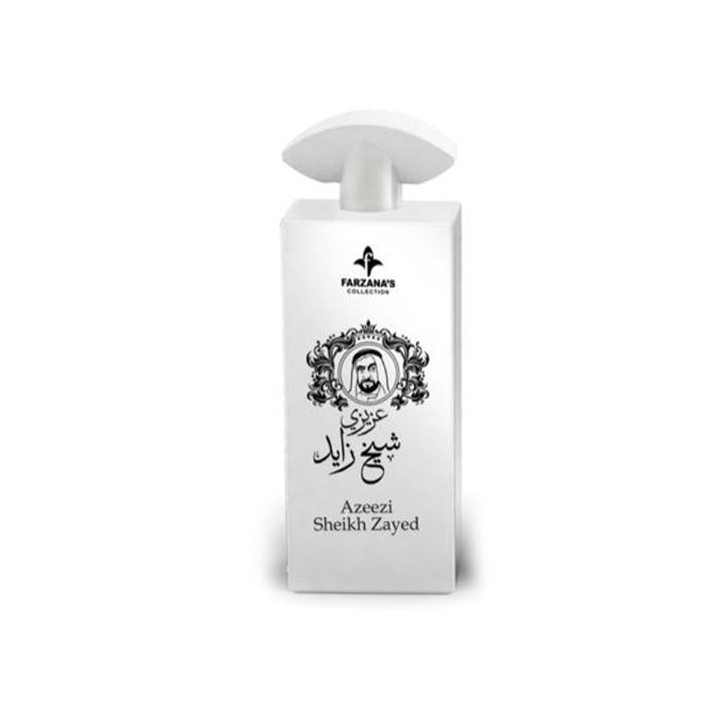 Azeezi Sheikh Zayed EDP 100ml spray bottle by Farzanas Collection - Fragrance Secrets  

