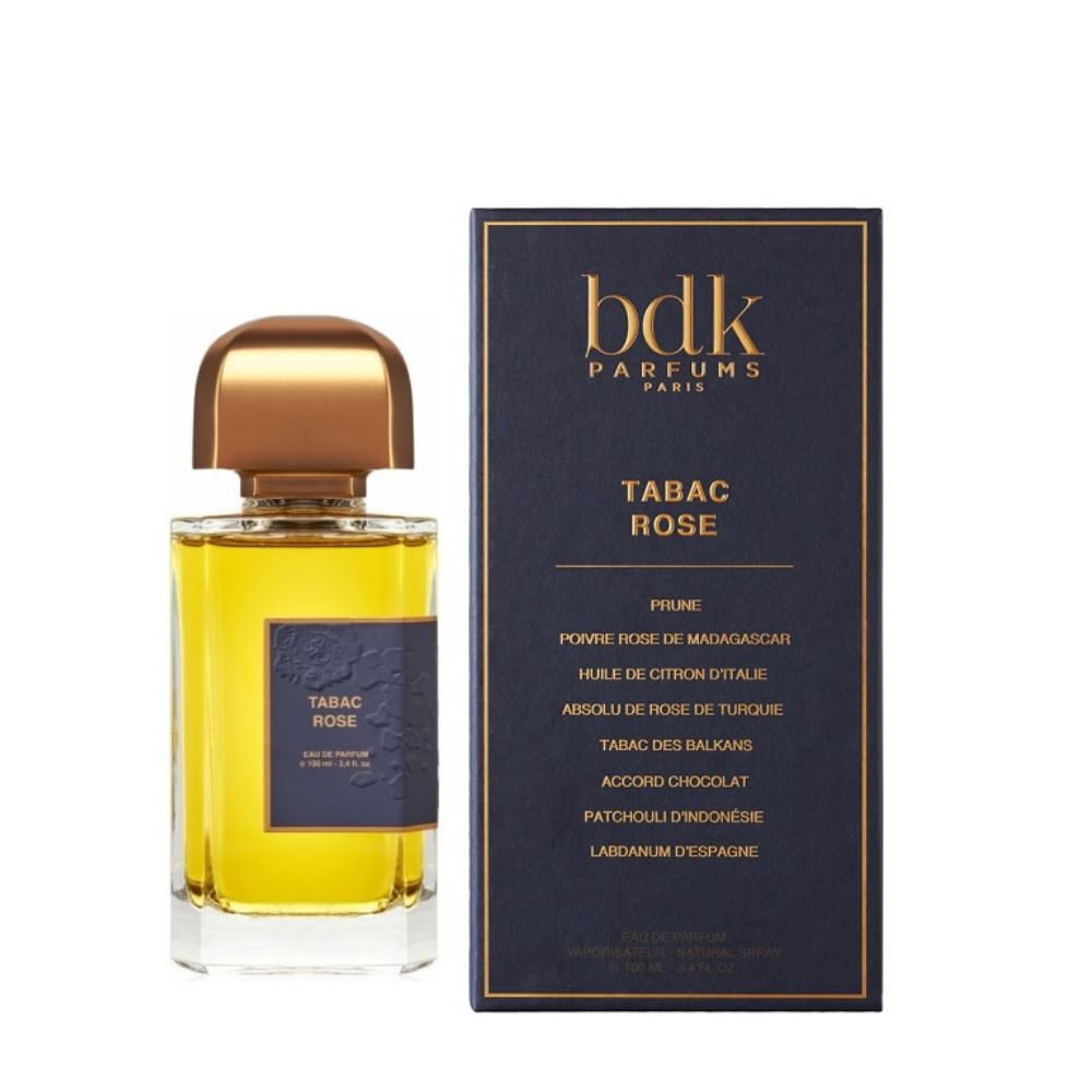 BDK Parfums Tabac Rose Eau DeParfum 100ML unisex perfume bottle with packaging box