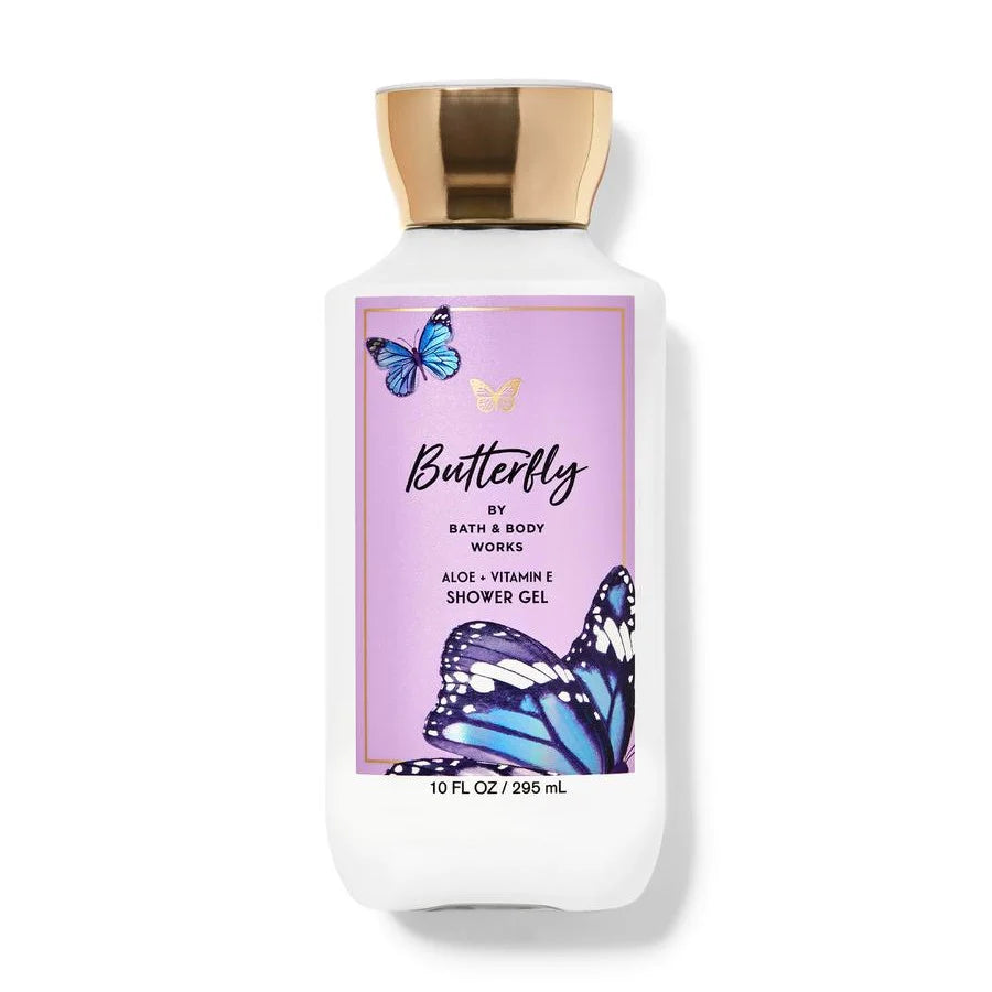 Bath & Body Works Butterfly Shower Gel 295ML For Women – Fruity Floral Vanilla Body Wash