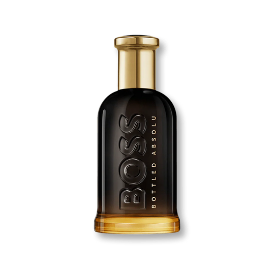 Bottled Absolu Parfum Intense 100ml spray bottle by Hugo Boss - Fragrance Secrets  

