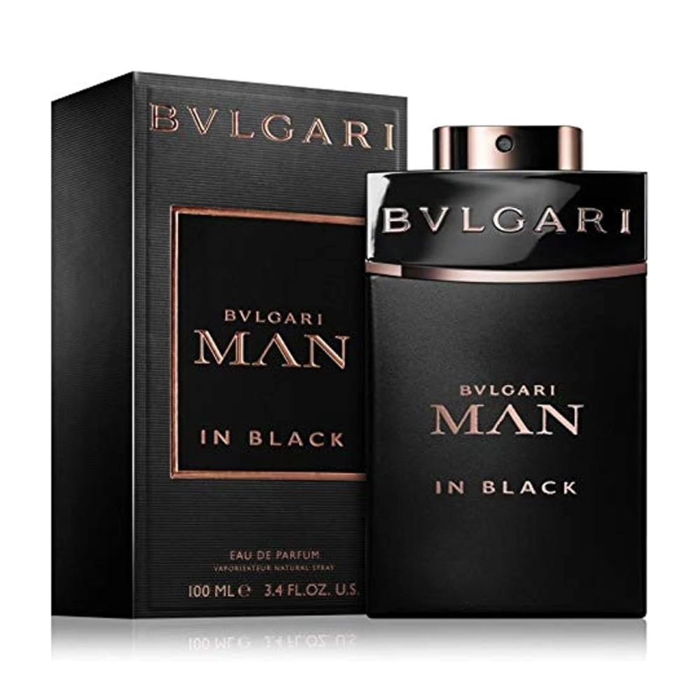 Bvlgari Man In Black Eau De Parfum for Men | Long Lasting Spicy Leather Tobacco Fragrance