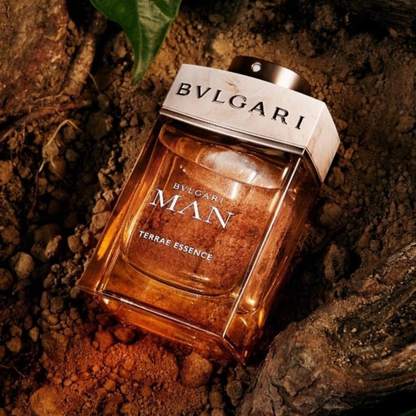Bvlgari Man Terrae Essence Eau De Parfum for Men | Fresh Earthy Vetiver Woody Perfume