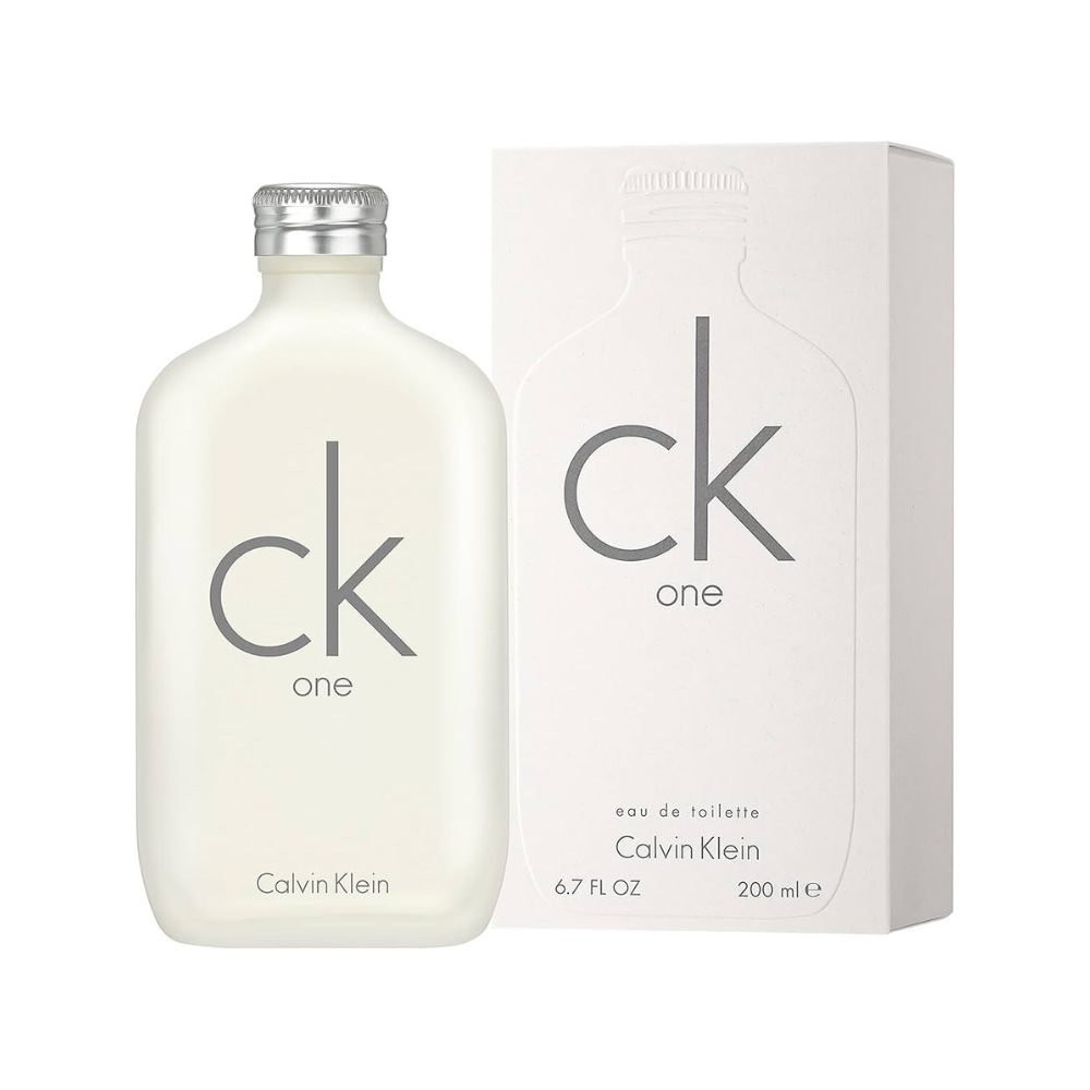 Calvin Klein CK One Eau De Toilette 200ML Unisex – Fresh Citrus Aromatic Perfume