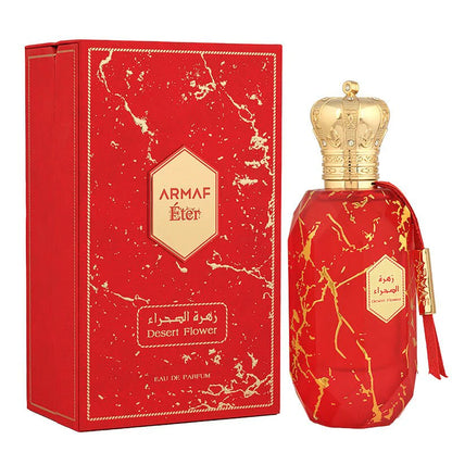 Armaf Desert Flower Eau De Parfum 100ML Unisex – Floral Leather Musk Perfume