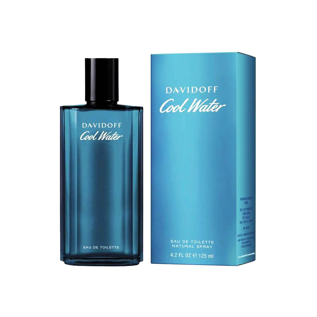 Davidoff Cool Water Eau de Toilette 125ml for men with box