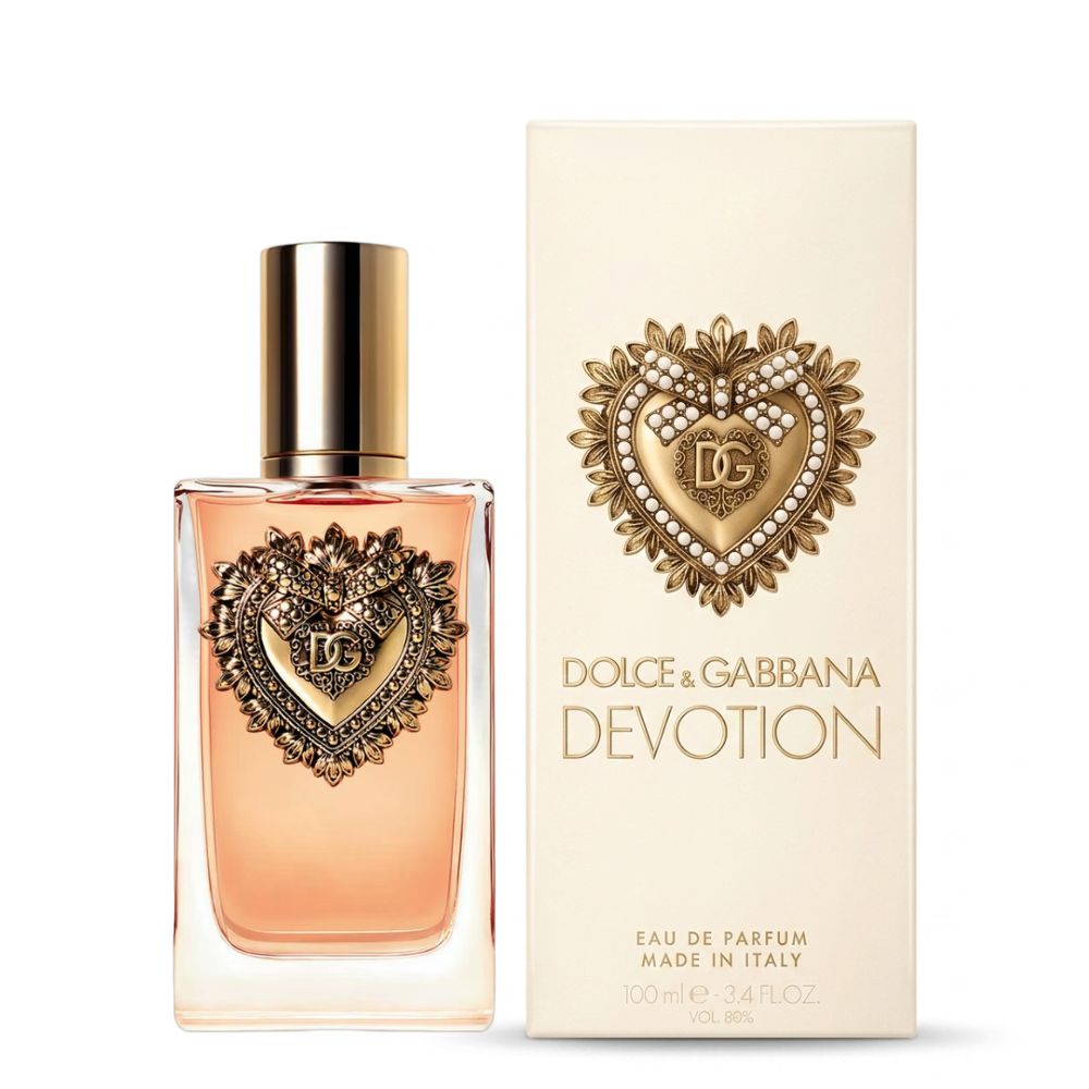 Dolce & Gabbana Devotion Eau De Parfum 100ML women perfume bottle with packaging box