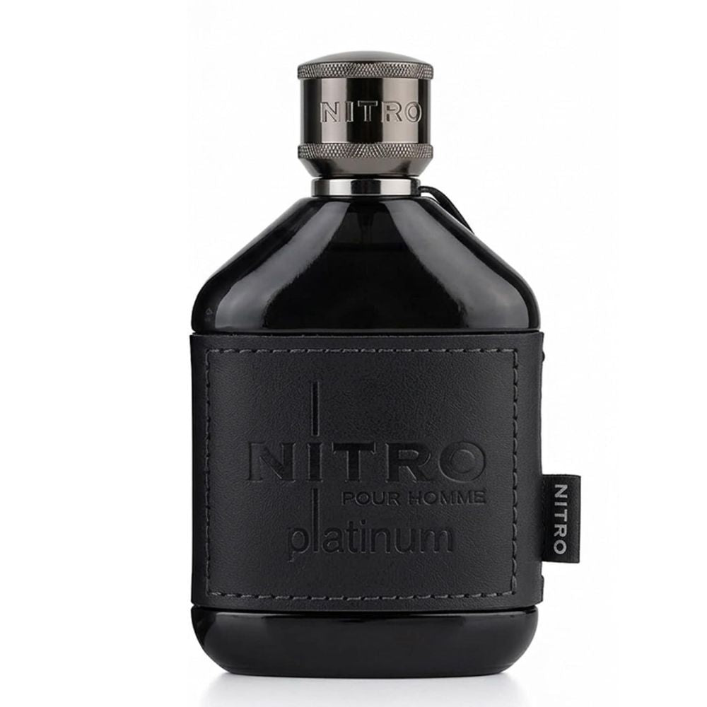 Dumont Paris Nitro Platinum Eau De Parfum 100ML for Men – Woody Amber Fruity Perfume