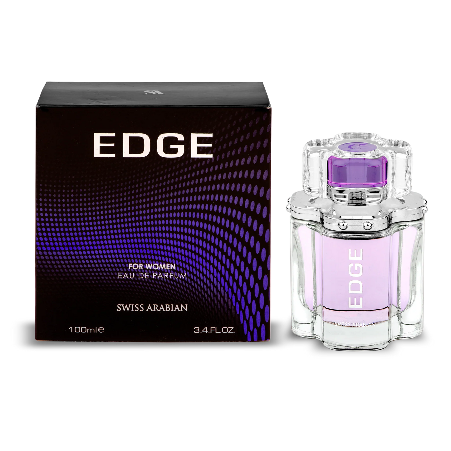 Edge Woman EDP 100ml spray bottle by Swiss Arabian - Fragrance Secrets  
