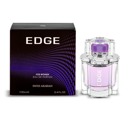 Edge Woman EDP 100ml spray bottle by Swiss Arabian - Fragrance Secrets  
