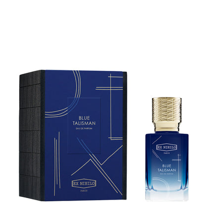 Ex Nihilo Blue Talisman 100ml Eau de Parfum original bottle and luxury packaging available at Fragrance Secrets UAE.