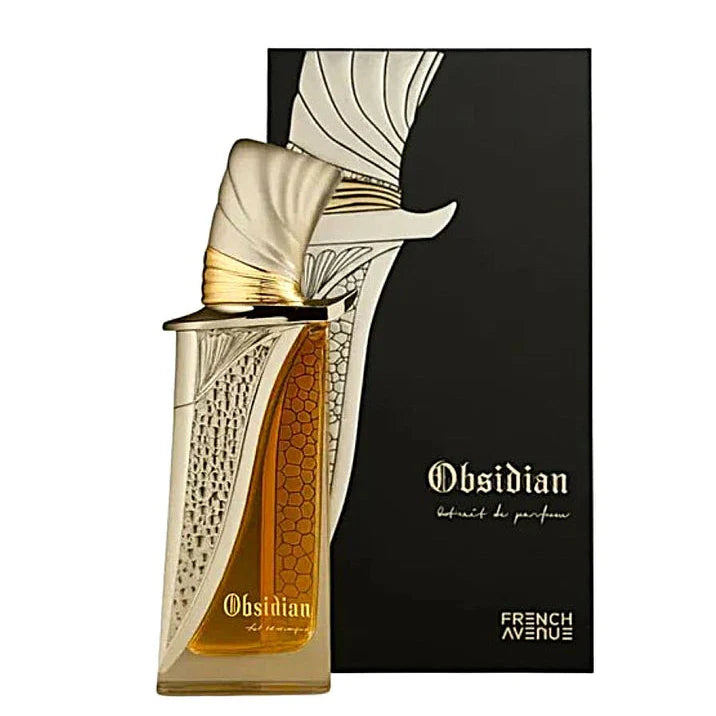 French Avenue Obsidian Eau De Parfum 100ML Unisex – Oriental Amber Vanilla Perfume