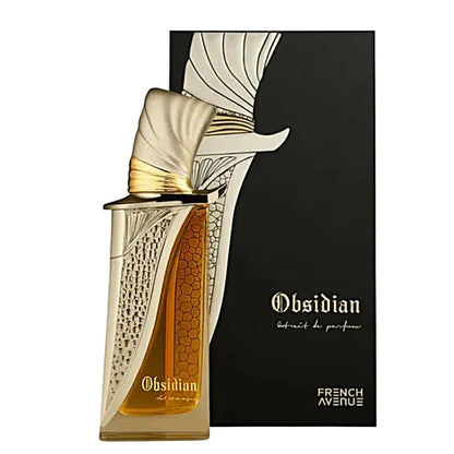 French Avenue Obsidian Eau De Parfum 100ML Unisex – Oriental Amber Vanilla Perfume