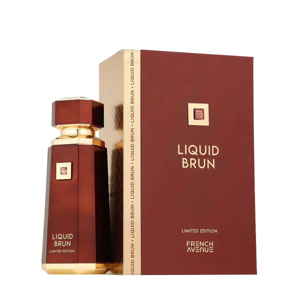 French Avenue Liquid Brun Limited Edition Extrait De Parfum 150ML unisex perfume bottle with packaging box