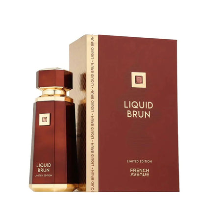 French Avenue Liquid Brun Limited Edition Extrait De Parfum 150ML unisex perfume bottle with packaging box
