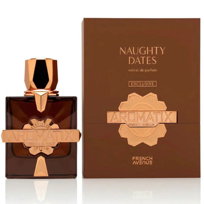 French Avenue Naughty Dates Aromatix X Extrait De Parfum 100ML unisex perfume bottle with packaging box