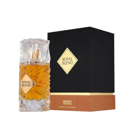 French Avenue Royal Blend Extrait De Parfum 100ML for Women perfume bottle with original packaging box