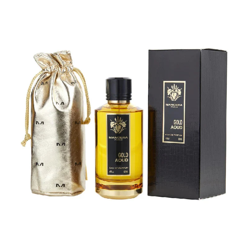 Gold Aoud EDP 120ml spray bottle by Mancera - Fragrance Secrets  
