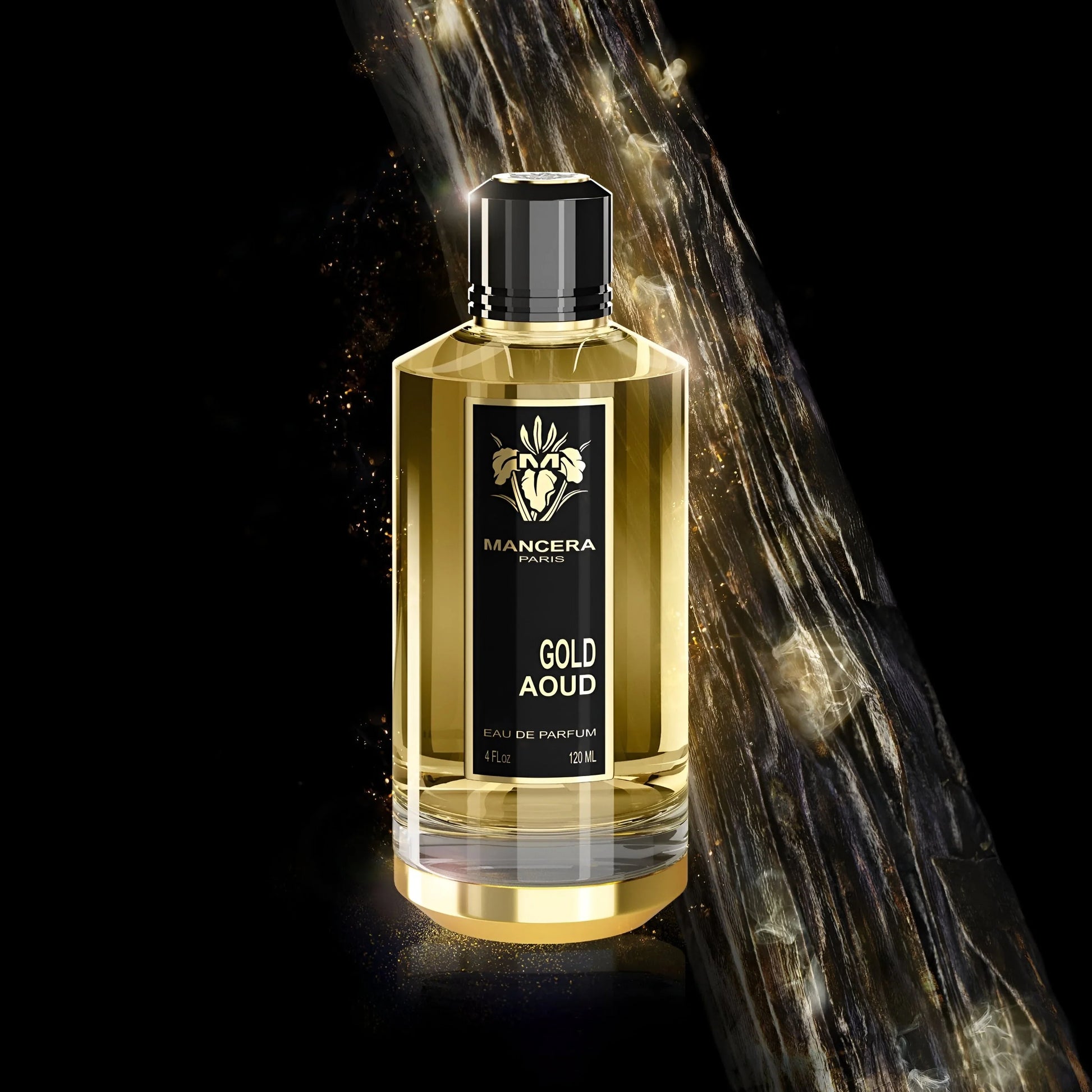 Gold Aoud EDP 120ml spray bottle by Mancera - Fragrance Secrets  
