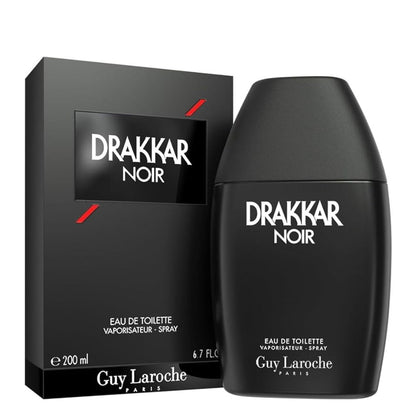 Guy Laroche Drakkar Noir Eau De Toilette 200ML men perfume bottle with packaging box