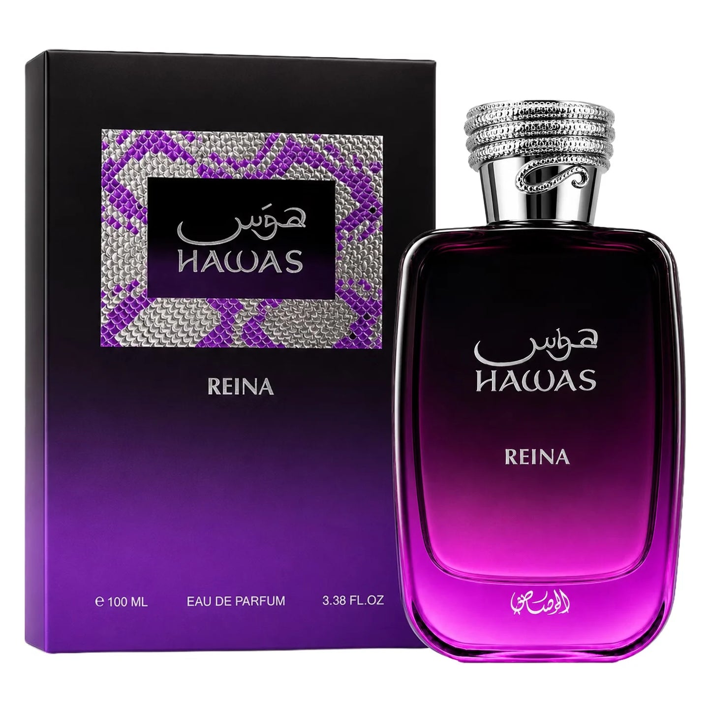 Rasasi Hawas Reina Eau De Parfum 100ML Unisex – Fruity Gourmand Floral Perfume