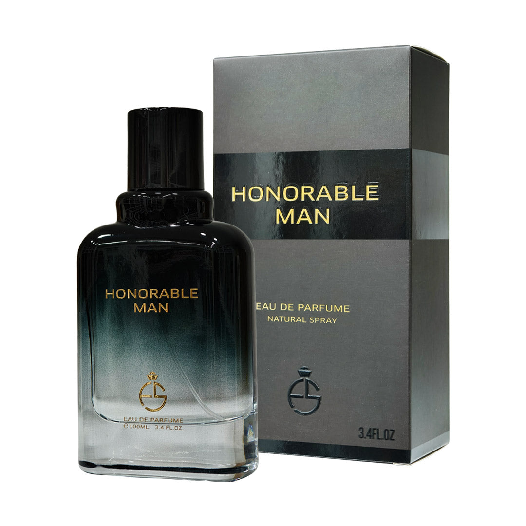 Powdery Man HONORABLE MAN Eau de Parfum 100 ml - Elegant Spicy Fragrance for Men ...