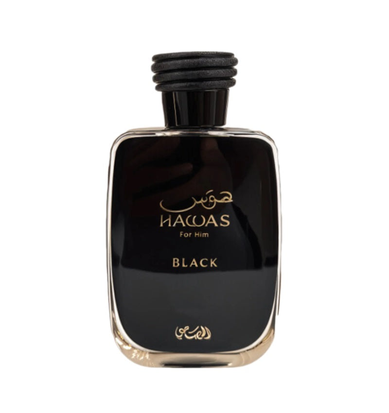 عطر حواس بلاك للرجال، ماء عطر 100 مل 