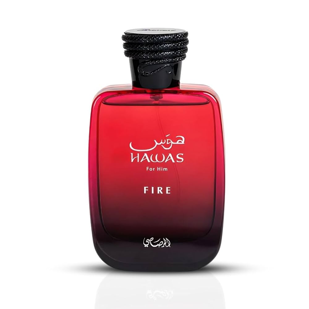 Hawas Fire EDP 100ml spray bottle by Rasasi - Fragrance Secrets  

