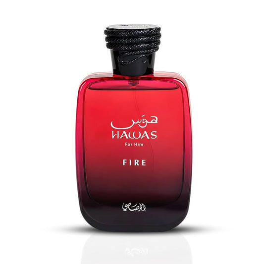 Hawas Fire EDP 100ml spray bottle by Rasasi - Fragrance Secrets  

