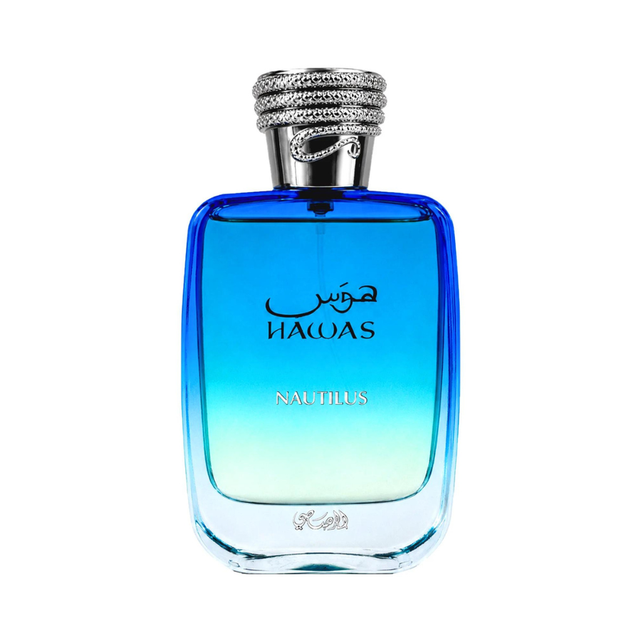 Rasasi Hawas Nautilus Eau De Parfum 100ML for Men | Marine Woody Perfume