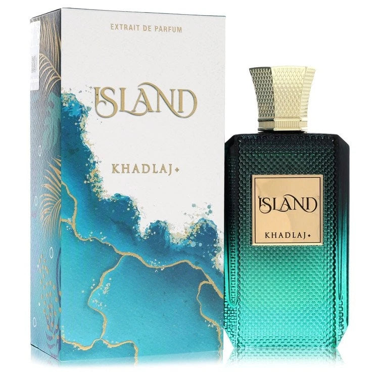 Khadlaj Island Eau De Parfum 100ML Unisex – Tropical Woody Amber Perfume