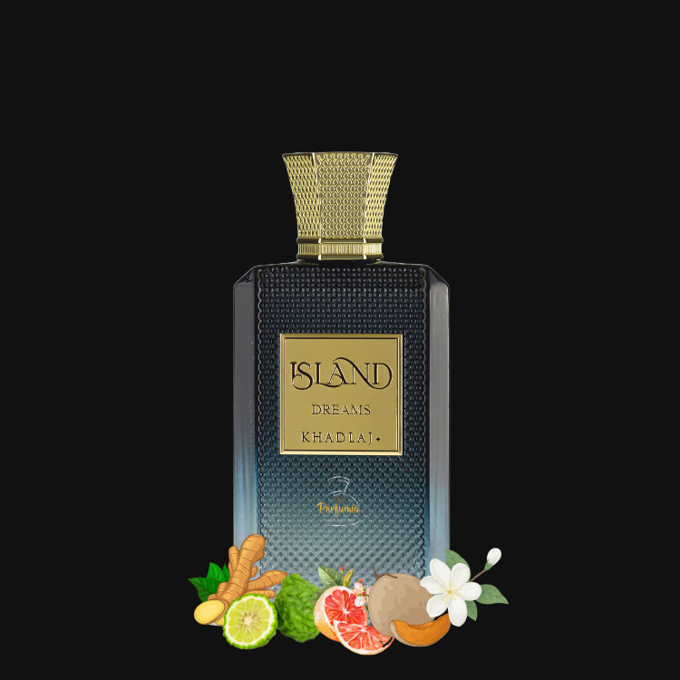 Khadlaj Island Dreams Eau De Parfum 100ML Unisex – Oriental Citrus Musk Perfume