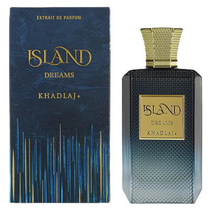 Khadlaj Island Dreams Eau De Parfum 100ML Unisex – Oriental Citrus Musk Perfume