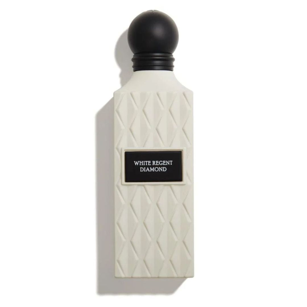 White Regent Diamond EDP 150ml unisex perfume by Ibrahim Al Qurashi perfume bottle