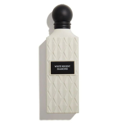 White Regent Diamond EDP 150ml unisex perfume by Ibrahim Al Qurashi perfume bottle