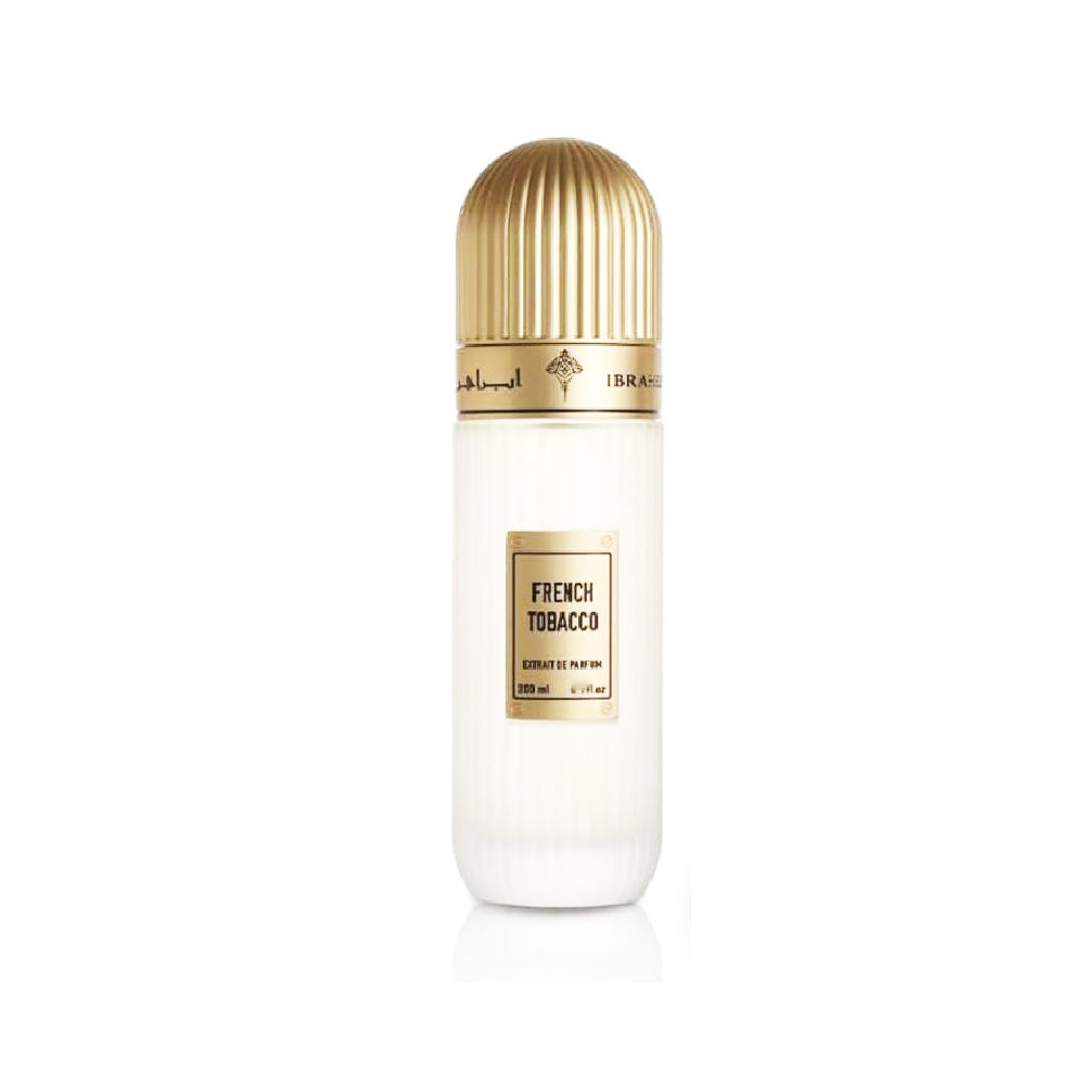 Ibrahim AlQurashi French Tobacco Extrait De Parfum 100ML unisex perfume bottle