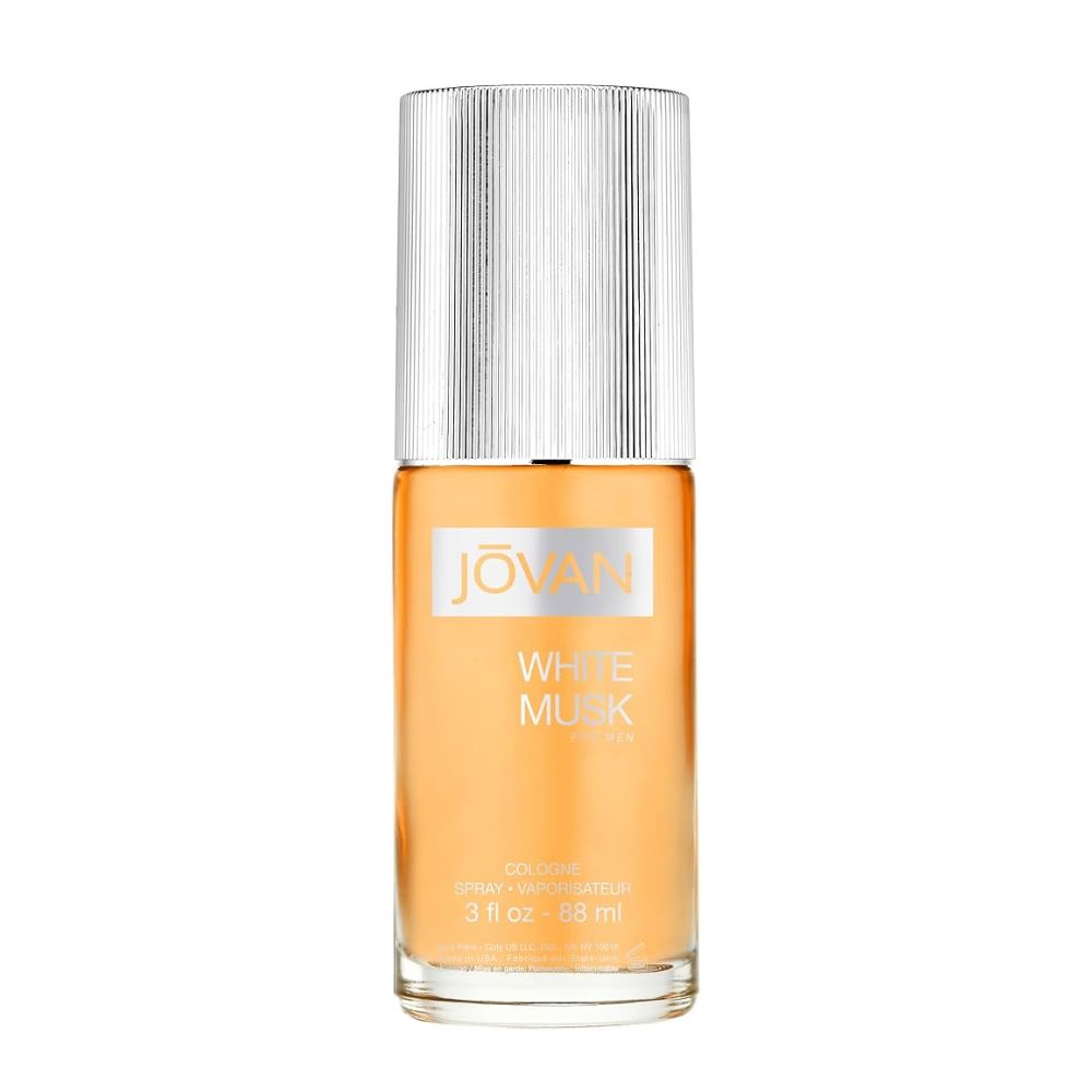 Jovan White Musk Eau De Cologne 88ML men fragrance bottle